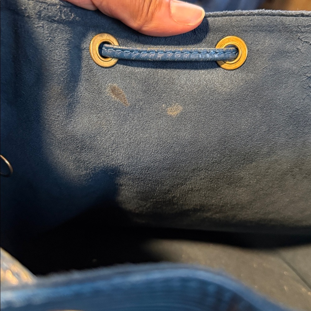 Louis Vuitton Blue Epi Petit Noe Bag - Picture 12 of 12